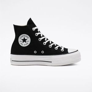 Chuck Taylor All Star Lift Platform Canvas Black Converse - 5.5